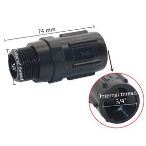 Régulateur de pression préréglé 15PSI-45PSI Filetage 3/4 "Réduire le mini régulateur de pression de l'eau entrante - Product Image 2