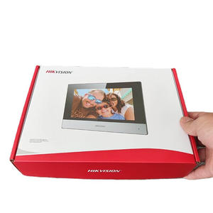 HIK Original DS-KH6320-WTE1 Video <b>Door</b> Phone 7 Inch TFT <b>Screen</b> IP-Based Indoor Station DC Powered ABS Material Easy Installation - Product Image 1