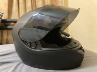 Nouveau casque de moto intégral en ABS homologué DOT avec système de fixation rapide, haut-parleur intégré, pour moto de rue et course, pour hommes et femmes, visière teintée transparente