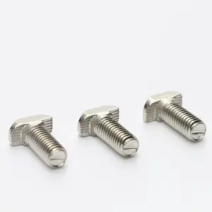 DIN 188 Tee Hammer Head Bolts With Double Nip