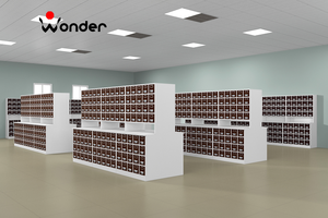 Étagères d'hôpital personnalisées Affichage de gondole d'hôpital Étagère d'épicerie de support de supermarché - Product Image 4