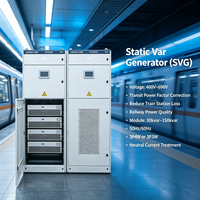 Générateur de VAR statique SVG 400V 3P4W pour la compensation de puissance réactive dynamique, la correction du facteur de puissance et l'amélioration de la qualité de l'énergie
