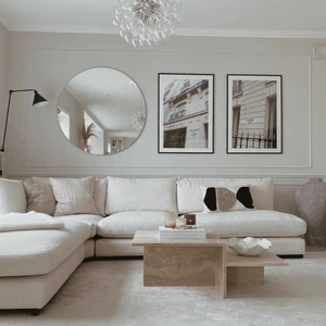 <span class=keywords><strong>Sofá</strong></span> Seccional para Sala de Estar Color Beige - Product Image 2