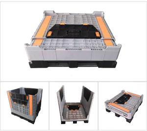 folding plastic pallet box Container