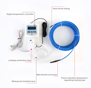 Ruban chauffant électrique intelligent à température contrôlée Température auto-limitante Isolation antigel Élément chauffant - Product Image 4