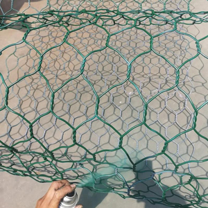 Grillage en PVC vert pour volailles, maille de 0,6-2,0 mm, maille de 1 pouce, largeur de 0,5-2 m, pour cages à lapins, clôtures de ferme, vente en gros - Product Image 2