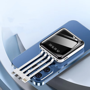 หน้าจอดิจิตอลกระจกขนาดเล็กอเนกประสงค์ของขวัญมือถือสายเข็มขัดด้วยตนเอง<span class=keywords><strong>10000</strong></span> mA ชาร์จสมบัติพกพา - Product Image 5