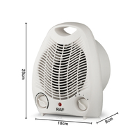 Chauffage double usage : radiateur domestique et ventilateur de bureau électrique