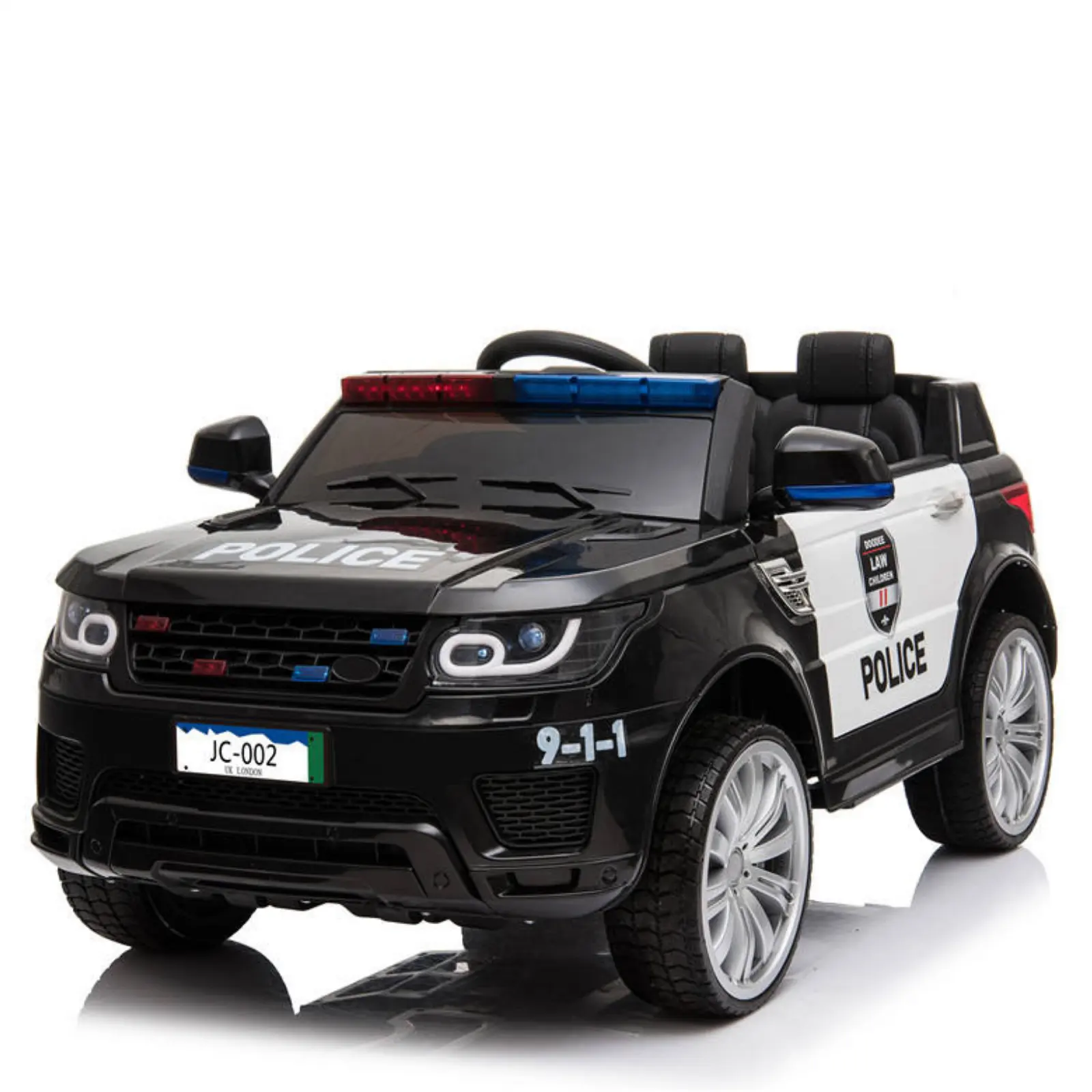 Brinquedo barato crianças presente, crianças, brinquedos, carro de polícia elétrica 12v, carro de bateria