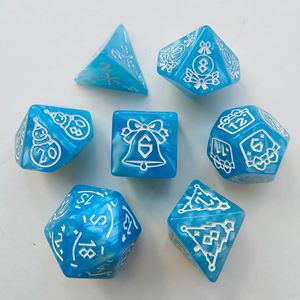 ชุดลูกเต๋าอะคริลิกหลายเหลี่ยมและมังกร (DND) สำหรับธีมเกมกระดาน - Product Image 5