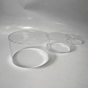 Exhibidor de Alimentos Acrílico Transparente, Tubo Personalizado por el Fabricante, con Grosor a Medida, Muestra Gratuita para Buffet y Catering, YAGELI YGL-0519 - Product Image 4