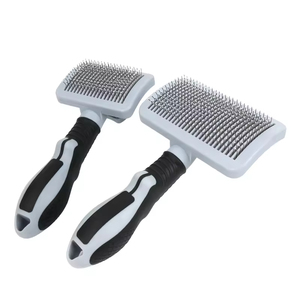Spazzole Autopulenti <span class=keywords><strong>per</strong></span> <span class=keywords><strong>Cani</strong></span> e Gatti a <span class=keywords><strong>Pelo</strong></span> Lungo e Corto, Prodotto <span class=keywords><strong>per</strong></span> la Toelettatura, Rimozione di Nodi e Peli Sciolti - Product Image 1
