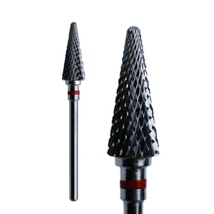 A longa vida afiada super Japão importou o material de aço do carboneto Triângulo cônico fresa Carbide Nail Drill Bit