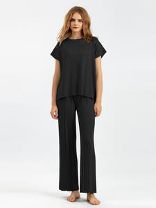 Ummer-Juego de ropa interior sin mangas para niños, juego de ropa de dormir de 2 pulgadas ropa de mujer elegante - Product Image 4