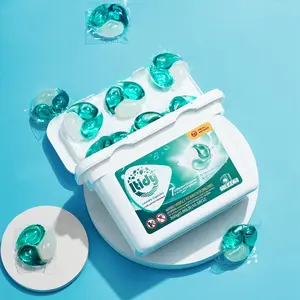 Itidy Detergent Pods for Wash Machine, Gel Ball for Washing Clothes 99% bacteria removal Eco-friendly Fabric softener