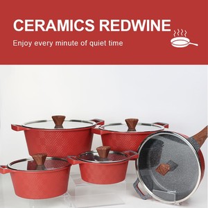 Set di 15 Pezzi di Utensili da Cucina Senza PFOA, Casseruole 20-32cm, Padella Profonda 28cm, Coperchi <span class=keywords><strong>TE</strong></span>, Spatole, Tappetini, Rivestimento Avanzato - Product Image 4