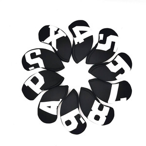 Housse de tête de club de golf en néoprène avec bande élastique, imperméable, motif imprimé, accessoires de golf - Product Image 5