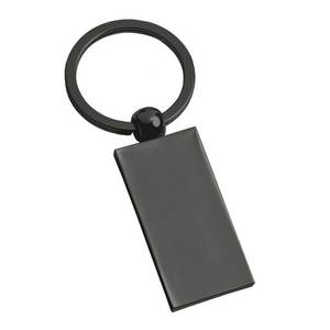 Portachiavi Rettangolare Liscio e Lucido, Elegante Moschettone in Lega, Portachiavi per Foto Digitali o in Metallo - Product Image 1