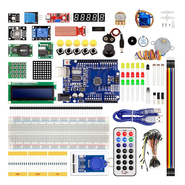 UNO R3 Best Quality Electronic Enthusiast's Homecomponent Kit Suitable for Arduino Development Need to Quote