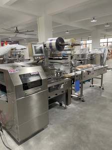 Máquina de embalaje horizontal para alimentos, paquete de galletas/<span class=keywords><strong>PAN</strong></span>/pastel/congelados/paquete familiar/bolsa <span class=keywords><strong>Jumbo</strong></span> - Product Image 4