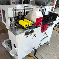 Machine industrielle automatique à grande vitesse MB9015 pour la fabrication de manches de pelle en bois, avec moteur 11KW, facile à utiliser, vente directe usine