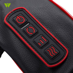 Masajeador de cuello de hombro con vibración <span class=keywords><strong>shiatsu</strong></span> eléctrico recargable más nuevo con calor - Product Image 3