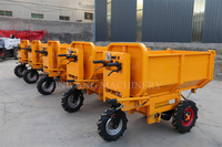 Chariot électrique JINWANG Mini camion à benne basculante électrique chariot de ferme électrique moteur haute puissance pour l'exploitation minière