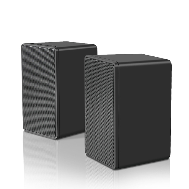 Mini 4D Surround USB Desktop Portable Speaker for PC Computer Gamer Lighting Accessories Easy-On-Ear Mini Gaming Speakers