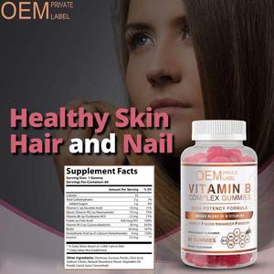 Gomitas de oso para el estrés, suplemento de vitamina <span class=keywords><strong>B</strong></span> personalizado para el estrés, suplemento de vitamina <span class=keywords><strong>B</strong></span>, gomitas multivitamina OEM - Product Image 2