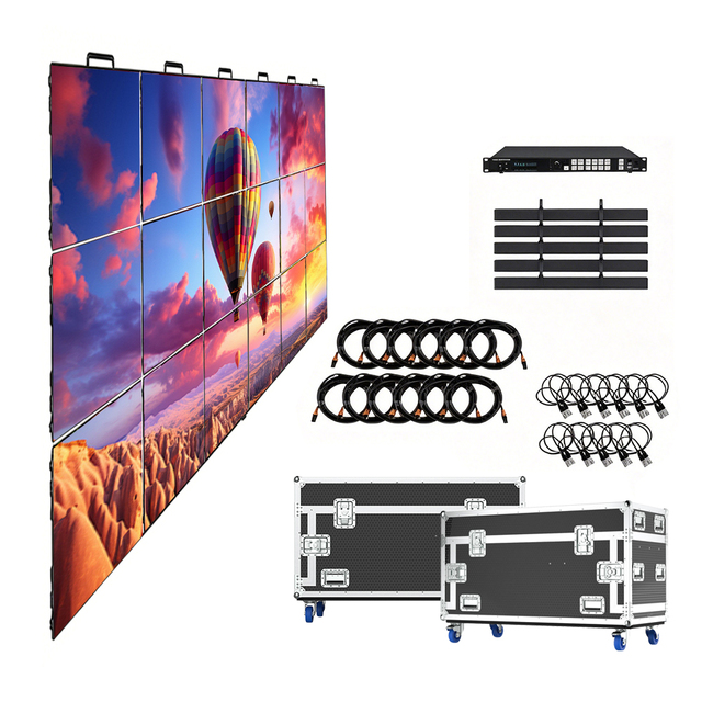 Waterproof IP65 LED Video Wall P2.6/P2.9/P3.91 Movable Outdoor Rental Stage Advertising Display with Wayfinding
