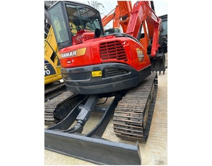Miniexcavadora de 8T con orugas y cazo de excavación usada - Product Image 2