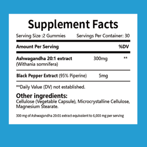 <span class=keywords><strong>Ashwagandha</strong></span> gummies with ขมิ้นชัน | ปราศจากน้ำตาล | ฉลากส่วนตัว OEM | 60จำนวน - Product Image 4
