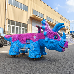 <span class=keywords><strong>Trottinette</strong></span> à propulsion à télécommande en forme de dinosaure pour centre commercial, manège pour parc d'attractions - Product Image 6