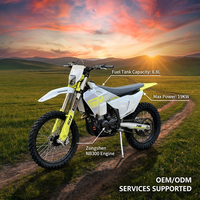 Moto tout-terrain H8-NB300 300CC 4 temps à essence Stoner 120 km/h Enduro Motocross