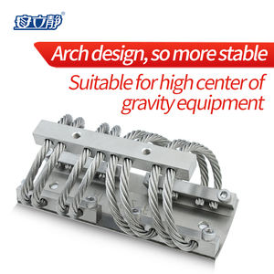 Stabiler Anlijing ALJ-82 Serie Edelstahl Fahrzeug- und Schiffstransport-Dämpferhalterung Elektrischer Schrank Drahtseil-Schwingungsisolator - Product Image 5