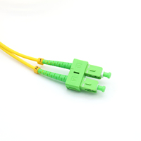 Cable conector de fibra óptica de un solo modo, puente de fibra óptica dúplex, cable de puente de fibra, cable de conexión de fibra