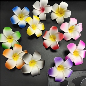 QSLH-AFE968 EVA Plumerias <strong>Flower</strong> Hair Clip Foam <strong>Flowers</strong> <strong>Hawaiian</strong> <strong>Plumeria</strong> <strong>Flowers</strong> for Hair
