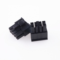 Carcasa de Conector de Alimentación para Placa Base de CPU de 4,20 mm y 8 Pines, ATX PSU EPS12V, Contactos Hembra