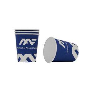 Gobelet en papier jetable personnalisable et biodégradable pour l'eau, imprimé sur mesure, 6 oz et 9 oz - Product Image 5