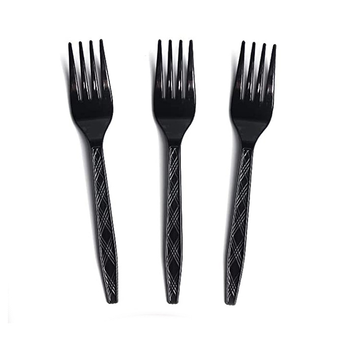 Fourchette noire 24 pièces