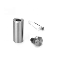 12mm 16mm 19mm 25mm 30mm 40mm de vidrio de acero inoxidable bloque espaciador para mesa de vidrio