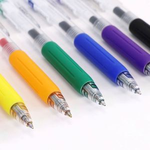 High Quality Neutral Gel Gift Pen for Business and Students Custom Logo <b>Red</b> Glitter Ink 0.5mm Writing Width <b>Paper</b> Material - Product Image 2