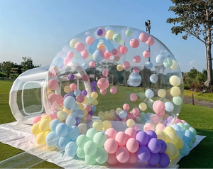 Tenda a Bolla per <span class=keywords><strong>Feste</strong></span>, Casa Gonfiabile a Forma di Palloncino, Tenda da Gioco per <span class=keywords><strong>Bambini</strong></span>, Stanza Gonfiabile con Cielo Stellato - Product Image 1