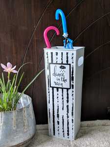 Porte-parapluie de forme carrée extérieure galvanisée antique de haute qualité pour la vente en gros au meilleur prix - Product Image 4