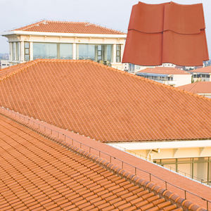 Tejas de Terracota Esmaltadas para Techos de Estilo Japonés, para Exteriores - Product Image 5