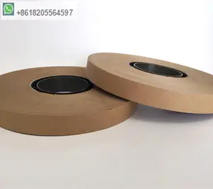 Paper Pack Roll COM Machine Use White 80gsm Kraft Paper Roll Strap Cards Band Paper Tape For Printing Industry