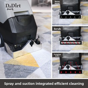 Commercial <b>Walk</b>-Behind Auto Water Extractor Auto Shampoo Vacuum Truck Mount Carpet Cleaner and Rug Floor Cleaner <b>Machine</b> - Product Image 2