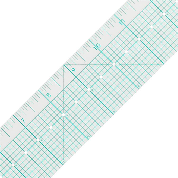 Kearing Flexible Plastic Pattern Grading Ruler With Holes 18" Ideal ...