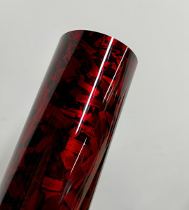 Decoración de espejo de coche, envoltura de vinilo PET/liberación de papel, <span class=keywords><strong>película</strong></span> de vinilo de carbono forjado - Product Image 2