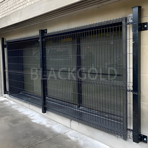 High Quality Square <strong>3D</strong> Curvy Fence Factory Sale Customized Welded <strong>Mesh</strong> Coated Bending <strong>Trellis</strong> &amp; Gates with CE - Product Image 4
